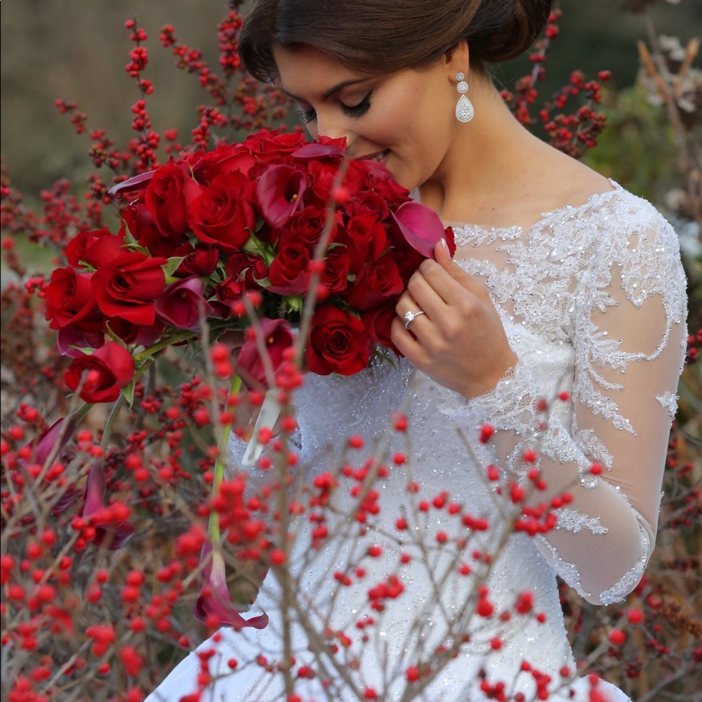 Beautiful wedding dress